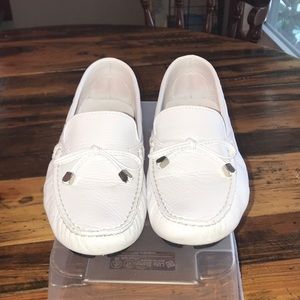 Women’s Saks Fifth Avenue Leather Slip-on